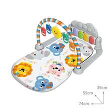 Baby Fitness Rack Toy, Newborn Foot Piano 0-12 Months Musical Baby Piano Play Mat