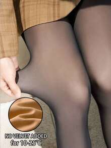 1件装冬季运动紧身打底裤，高腰加厚羊毛裤，保暖内衬打底裤，保暖内衬裤，女士冬季服装，加厚保暖内衬打底裤，透气保暖裤，保暖长袜，女士性感透视黑色紧身裤，加厚保暖冬季袜子，超厚柔软舒适，适合春、秋、冬季的商务性感紧身裤，保暖内衬打底裤，保暖裤，生日、返校、圣诞节的完美礼物 - 彩色 - 查看 4