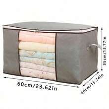 3 buc saci pliabili pentru depozitare acasă, organizator de uz casnic pentru haine, lenjerie de pat, pulovere, perne și depozitare în dulap