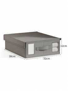 Estantería plegable para almacenamiento y espacio de almacenamiento de sábanas (para cama doble grande y mediana), estantería de almacenamiento de armario de ropa de cama con asa, caja de almacenamiento de sábanas, organizador de sábanas plegable, caja de almacenamiento de sábanas y bolsa de almacenamiento de almohadas plegable - Multicolor - Ver 12