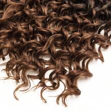 Tóc móc Gogo Curl 10/14/18 inch dành cho nữ, Tóc móc gợn sóng đen tự nhiên, Tóc nối gợn sóng Bohemian tổng hợp - Màu nâu ombre - Xem 3