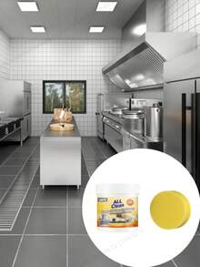 Jue-Fish Multi-Purpose Degreasing Cleaning Paste, Removes Stubborn Grease And Stains, Kitchen Cleaning Tool - Multicolor - View 4