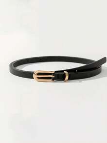 简约女士腰带，百搭小皮带，适合学生和日常通勤 - 多色 - 查看 21