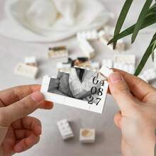Personalized Couple Photo Gift, Anniversary Memorabilia, Christmas Gift, Building Block Memory Cube, Romantic Gift, Couple Gift, Wedding Anniversary Gift, Special Memories/Birthday Celebration/Family Photo Display/Home And Office Decor/Any Special Occasion Gift