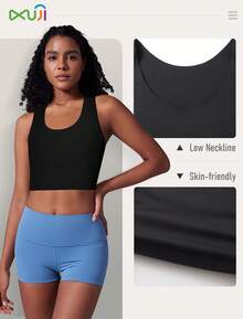Chest Binder Transgender FTM Binder Trans Breast Binder Bra For Large Breast - màu đen - Xem 5