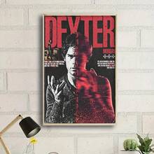 1PC For MORGAN Unframed Canvas Poster - Modern Abstract Vintage Wall Art With Bold Red Text & Black Splatter Design, High-Quality Print For Living Room, Bedroom Decor - Perfect Gift For Fans, Birthdays, Anniversaries, Living Room Decor Frameless Canvas Stylish Frameless Artwork, Wall Art Decor