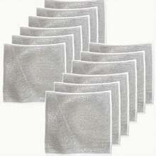 10 PIEZAS Paños multiusos de alambre para lavar platos en húmedo y seco, nuevos paños de cocina multiusos de alambre metálico que no rayan, almohadillas de limpieza de metal reutilizables y premium para el hogar, la cocina y la estufa