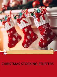 12 支圣诞迷你彩色笔，四合一可爱笔，散装，适合生日和派对，趣味笔礼品，各种墨水卡哇伊笔，冬季节日生日派对奖品办公室书写用品礼品袋填充物 - 彩色 - 查看 7