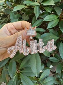 1pc Customized Mixed Case Calligraphy Letter & Number Pendant Necklace, Personalized Streetwear Jewelry For Men, Hip-Hop Style,Silver,Stylish,Colorful,Vintage,Hipster,Simple,Y2k,2000s Fashion,Custom,Personalized,Unique,Ideal Gifts For Him,Ideal Gifts For Her,Her,Boyfriend,Girlfriend,Dad,Mom,Family,Friends,For Anniversaries,For Birthdays,For Graduation,For Prom,For Party,Jewelry Women,Elegant Outfit,Chic Autumn,Delicate Romance - Multicolor - View 128