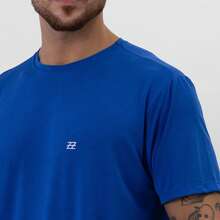 Kit 2 Dry Fit Polyamide T-Shirts - Negro / Azul - Ver 5