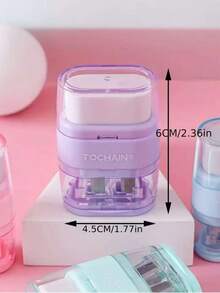 2 in 1 Gomma Multifunzionale con Temperamatite, Gomma per Studenti, Gomma Creativa - Gomma Pulita, Compatta e Pratica, Facile da Pulire, Buona Flessibilità - Temperamatite Portatile a Doppio Foro, Regalo Originale Adatto per Studenti, Forniture Scolastiche, Rientro a Scuola, Regali per le Feste, Forniture per Ufficio, Ideale per Matite, Gomme, Ufficio, Scrittura, Pittura, Lettura