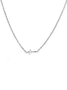 3 件套不锈钢蝴蝶吊坠项链和耳环套装，时尚金色珠宝配饰适合日常佩戴，礼物 - 項鍊+耳釘 - 查看 8