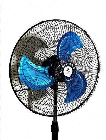 Ventilador 3 en 1 Pedestal Piso y Pared 3 Aspas Aerodinamicas 19.6 Pulgadas 60W de Potencia Rotacion 180° 3 Velocidades Control de Perilla Avanico Silencioso para Hogar Oficina Habitacion,ventilador,ventiladores,ventilador de pedestal,ventilador de pared,ventilador de piso