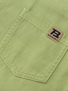 Balabala Kids Shirt Long Sleeve 2025 Fall New Flannel Cotton