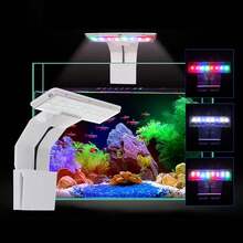 迷你 USB 水族箱 LED 夾燈，魚缸裝飾燈，水生植物照明，多模式可調光，全光譜，5V，適用於魚缸 - 緊湊型桌面水生植物照明 - 彩色 - 查看 4