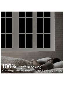 1 卷黑白窗户隐私膜,防紫外线,100% 遮光窗膜,防止窥视隐私窗膜,适用于家庭厨房客厅浴室办公室 - 彩色 - 查看 3