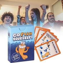 2025 年新款钓鱼卡牌游戏：Tipsy Party 桌面游戏 - 以“真心话大冒险 + 社交死亡惩罚”互动玩法为特色，适合 21 岁以上人群；非常适合作为生日派对的破冰礼物，也是圣诞节游戏之夜和家庭聚会的趣味游戏 - 彩色 - 查看 5