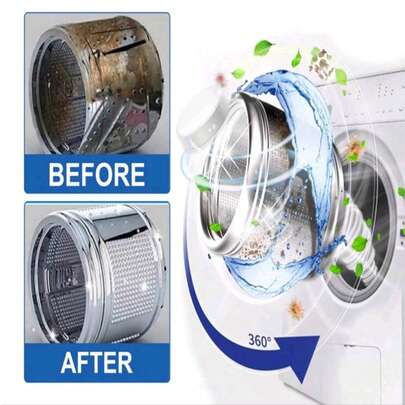 jakehoe 洗衣机清洁片，适用于清洁脏污、有污渍或水渍的衣物。可去除轻微污渍和水垢。这些泡腾片适用于日常家用洗衣机清洁，也是馈赠亲朋好友的绝佳圣诞礼物（随机发货，新旧型号均有）。