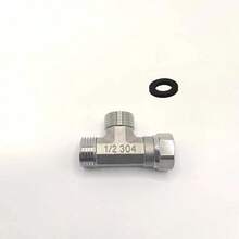 1/2" G Thread Stainless Steel Pipe Fittings - Suitable For Hydraulic, Pneumatic, Plumbing - Industrial Pipe Fittings, Automotive Manufacturing, Construction - Leak-Proof Fluid Transfer Connection, Hydraulic Hose Connection, Standard Threaded Interface, Wear-Resistant Material