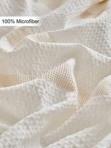 2pcs Khaki Waffle Tufted Textured Yarn Dyed Pillowcases, Modern Decorative Pillowshams For All Seasons, Machine Washable