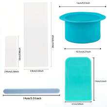 Professional At-Home Waxing Kit - Includes Face/Body Wax Strips, Silicone Pot, Spatula & Applicators, Works With Hard/Soft/Sugar/Roll-On Wax, For Women & Men