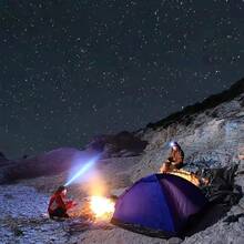 USB Rechargeable LED Knitted Beanie Hat, Unisex Warm Winter Cap With Headlamp, Knitted Night Light Hat With Flashlight - Single - View 11