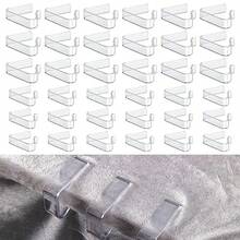 36pcs Plastic Tablecloth Clips Transparent Picnic Tablecloth Clips For Outdoor Tables Large Table Cloth Holder Table Cover Clips For Christmas Home Wedding Party Indoor Outdoor Camping 2 Sizes