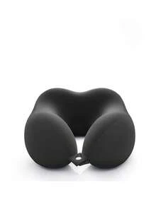 【2025热卖新款】U型记忆棉颈枕带收纳盒 便携式旅行午睡枕 慢回弹颈枕 办公室午休神器 飞机旅行颈椎枕 可拆卸机洗 带收纳袋 颈椎支撑旅行必备品 出游配件 度假暑假开学