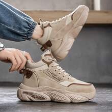 Nowe męskie trampki Chunky na jesień/zimę 2025, trampki z podwyższoną podeszwą, antypoślizgowe buty sportowe, buty outdoorowe, modne obuwie