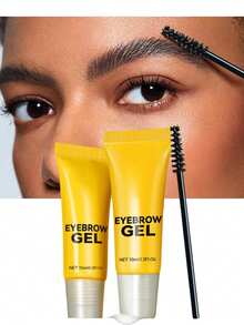 Eyebrow Styling Gel - Clear Eyebrow Fixing Gel, Waterproof Sweat-Resistant Eyebrow Repair Liquid, Suitable For Salons And Home Eyebrow Styling, Includes Brush - Transparent - View 1