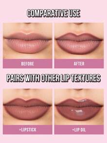 MISSLYN-SUPER SHAPE LIP LINER, Lip Makeup,Long-Lasting,Wooden Pencil,Precision Tip ,Full Lip Look,Plump Lips,Built-In Pencil Sharpener,3D Makeup Effect,Smooth & Pigmented,Precise Outlining,Smudge-Pro - #08 - View 5