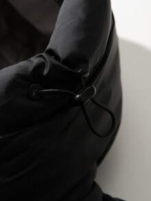 Men Down Coat, 90% Down Winter Jacket,Windproof And Warm Down Jacket, Puffer Jacket Men,Hooded Zip-Up Winter Jacket, Fashionable Casual Style Men Winter Outerwear, Jackets For Men,Winter Gift - Black - View 8