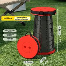 Outdoor Retractable Rainbow Stool Portable Chair Adjustable Rainbow Retractable Stool Fishing, Picnicking, Camping, Sketching, Train Queuing Retractable Folding Rainbow Stool Carefully Selected Outdoor Rainbow Folding Stools, Adjustable Rainbow Telescopic Stools