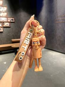 1pc Tralalero Tralala Keychains - Brain Rot Meme (In Italian), Shark With Sneakers | Durable Iron And Silicone Bag Pendant | Unique Gift For Mini Enthusiasts | Casual Style | Novel Keychain | Optimistic Design | Durable Keychain | Tralalero Tralala | Class Gift From Teacher | Back To School Favors | Classroom School Favors (The Color And Style Of The Keychain Are Random.)