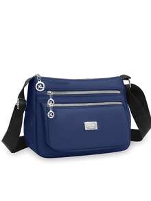 Canvas Crossbody Bag, Oxford Cloth Shoulder Bag, Large Capacity New Crossbody Bag, Shoulder Bag, Brand Crossbody Bag - Multicolor - View 13