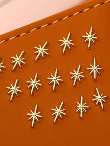 novani 3pcs/Box Star Tooth Gems Metal Tooth Jewelry Y2k Hip Hop Tooth Jewelry(Gold/Silver)