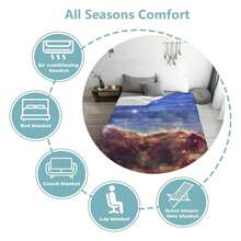 Autumn Wolf & Moon Blanket - Soft & Cozy Warm Flannel Throw - Plush Lightweight Blankets For Travel, Sofa, Bedroom, Office - Gifts For Adults Women - For All Seasons 60"*50"All-Season Animal Print Throw Blanket - Wolf Pack Howling Design On Plush Flannel , Cozy Comfort For Cabin Nights & Winter Lounging