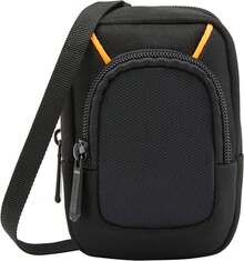 Basics, Funda de cámara compacta, Dimensiones internas: 5.2 x 3.2 x 1 in, Negra - G - Ver 1