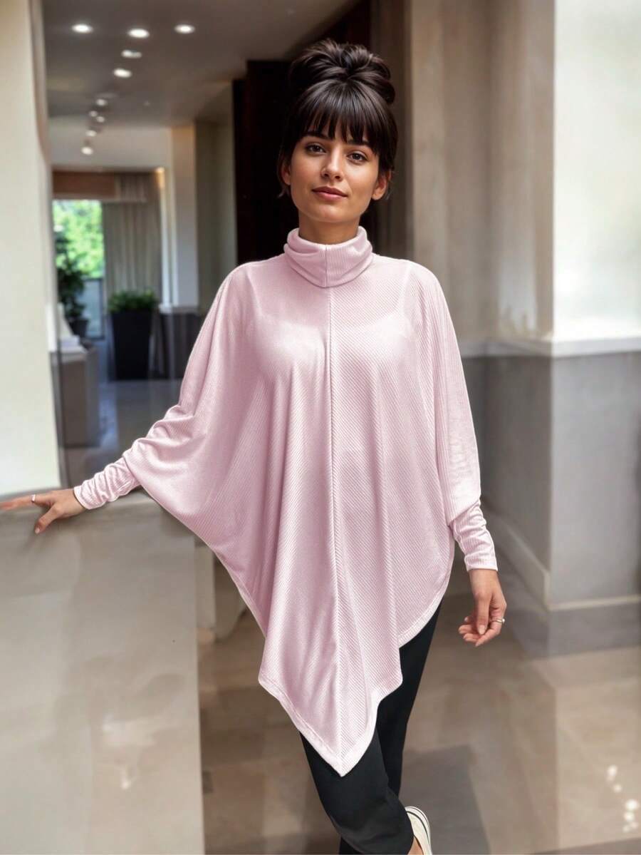 Plus Size Lightweight Cardigans - Rosa bebe - View 1