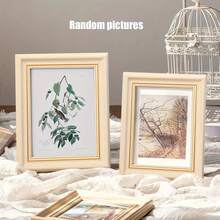 رمضان زينة رمضان قطعة واحدة إطار صورة ذهبي عتيق - شاشة متعددة الأغراض لتعليق على الحائط وتشكيلة على الطاولة مناسبة للصور الطبيعية والزهور والبورتريه والهندسة المعمارية - مثالي لديكور غرفة المعيشة والنوم ومدخل المنزل - متعدد الألوان - مشاهدة 41