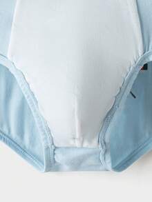 Balabala Paquete de 3 calzoncillos de algodón para niños, tipo bóxer sin cuña - Tonos rojos y azules. - Ver 6