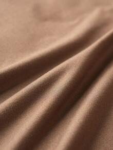 2 Stücke Herren Strick Pyjama Set, Langarm Hemd und lange Hose, kariertes Muster, lässige Loungewear