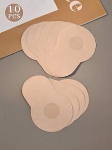 2pcs Transparent Oval Shaped Silicone Shoulder Pads, Adhesive Yoga/Running/Party/Swimming Shoulder Support Enhancer, Soft Reusable Shoulder Lift Pads, Invisible Seamless Shoulder Pads For Dresses, Shirts, Jackets, Suitable For Men And Women