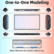 Clear Protective Case For Switch 2(2025), Transparent Slim Hard Shell For Switch 2 Accessories, Scratch&Shock Cover For Joycon 2 With - Transparent - View 6