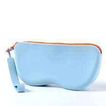 1 Piece Of Silicone Zipper Glasses Case Storage Bag, Waterproof, Dust-Proof, Multi-Purpose Small Dust-Proof Sundries Glasses Box, Silicone Material Protects Lenses, Not Afraid Of Scratches, Fashionable And Convenient Travel Hand-Held Silicone Glasses Bag. Bag, Makeup Bag, Toiletry Bag, Desk Organiser, Cosmetic Bag, Makeup Pouch, Make Up Organizer, Vanity Accessories, Make Up Pouch, Make Up Bags, Jewellery Box, Pouch, Makeup Brush Holder, Brush Holder, Perfume Organiser, Pouch Bag