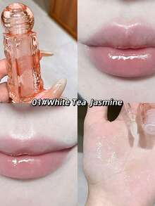 Gogo Bear Fruit Extract Hydrating Lip Gloss Autumn And Winter Hydrating Colorless Transparent Lip Oil - Multicolor - View 11