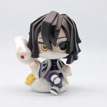 P/OPMART X D/Emon Slayer 生日花系列手办 - 炭治郎、祢豆子、善逸、伊之助、义勇、忍、杏寿郎 - 动漫收藏手办，粉丝及影迷的理想礼物，节日送礼佳品 - 彩色 - 查看 11