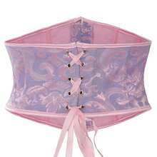 1 件女士束腰紧身胸衣，收腹束腰万圣节服装 - 淺藍色 - 查看 3