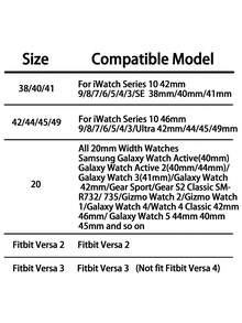 Leopard Print Smartwatch Band Compatible With Samsung/Fitbit Watch As A Gift For Students Returning To School