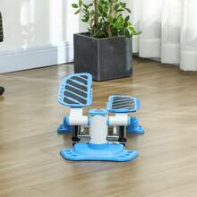 HOMCOM Portable Mini Stepper, Steppers For Exercise Workout With LCD Display Monitor, Anti-Skid Foot Pedals For Home Gym Office, Blue - Blue - View 7